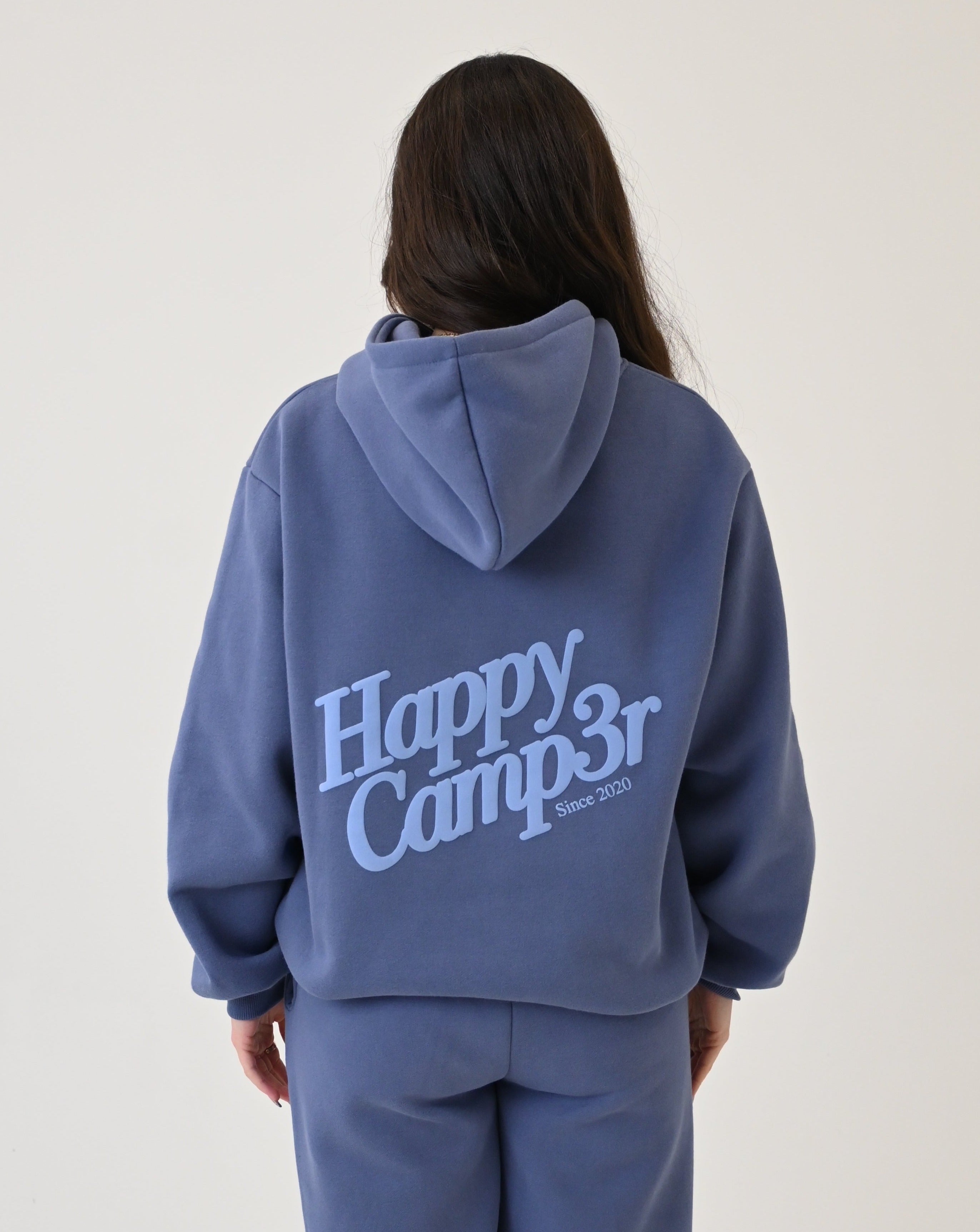 Puff Series Hoodie - Vintage Blue