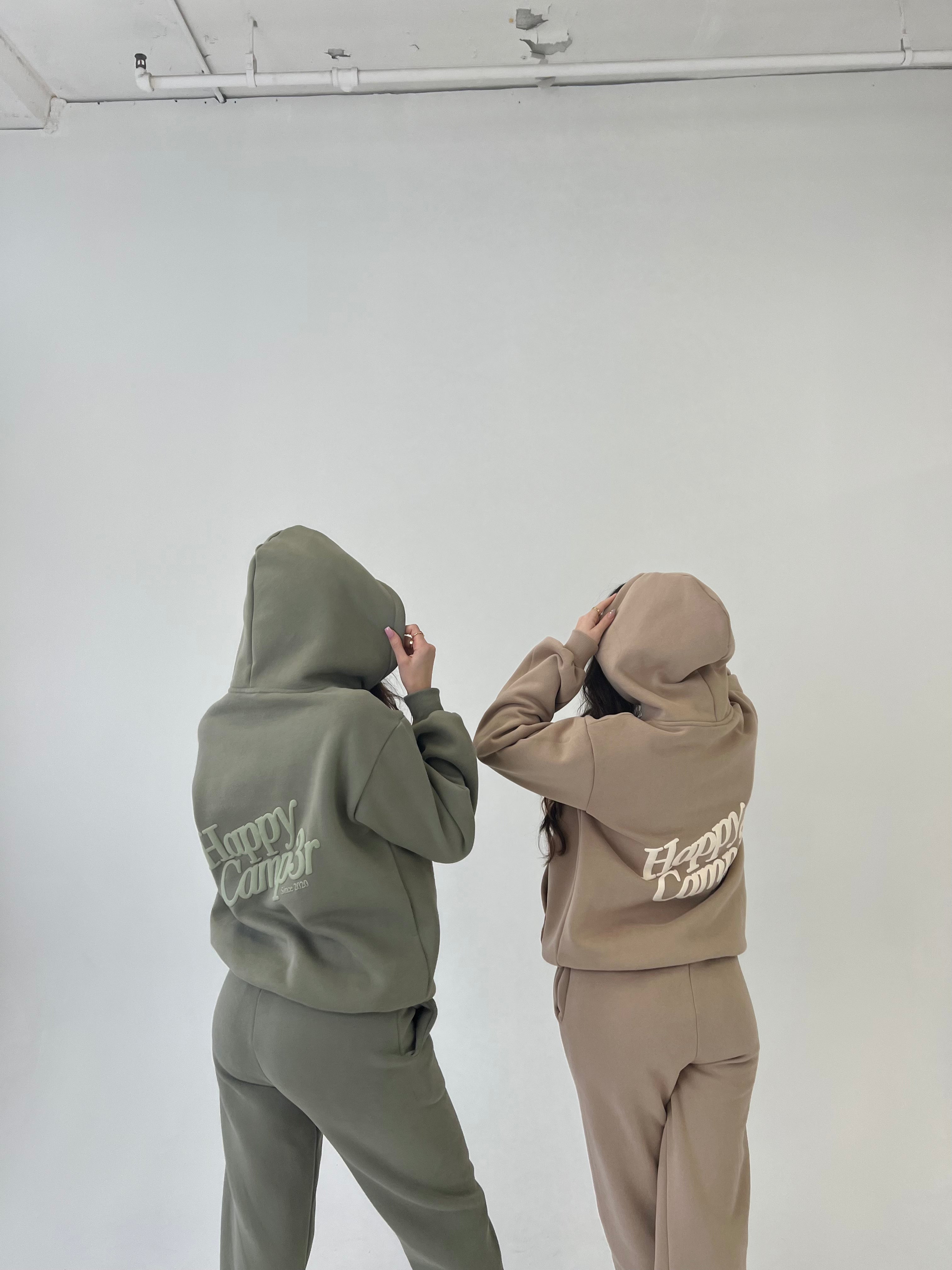 Puff Series Hoodie - Dusty Olive