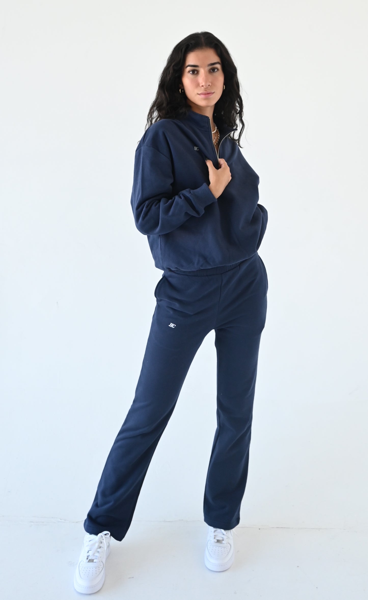 HC Classic Quarter Zip - Navy Blue