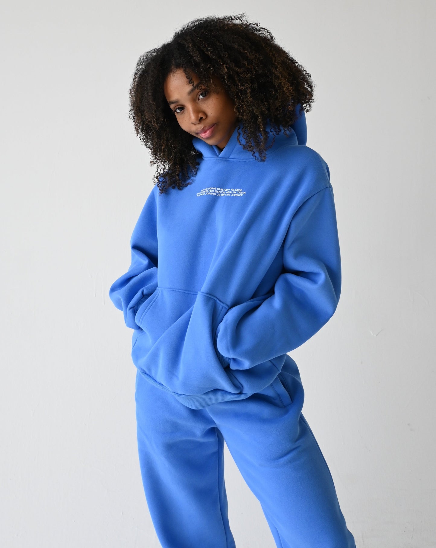 Gratitude Hoodie - Blueberry