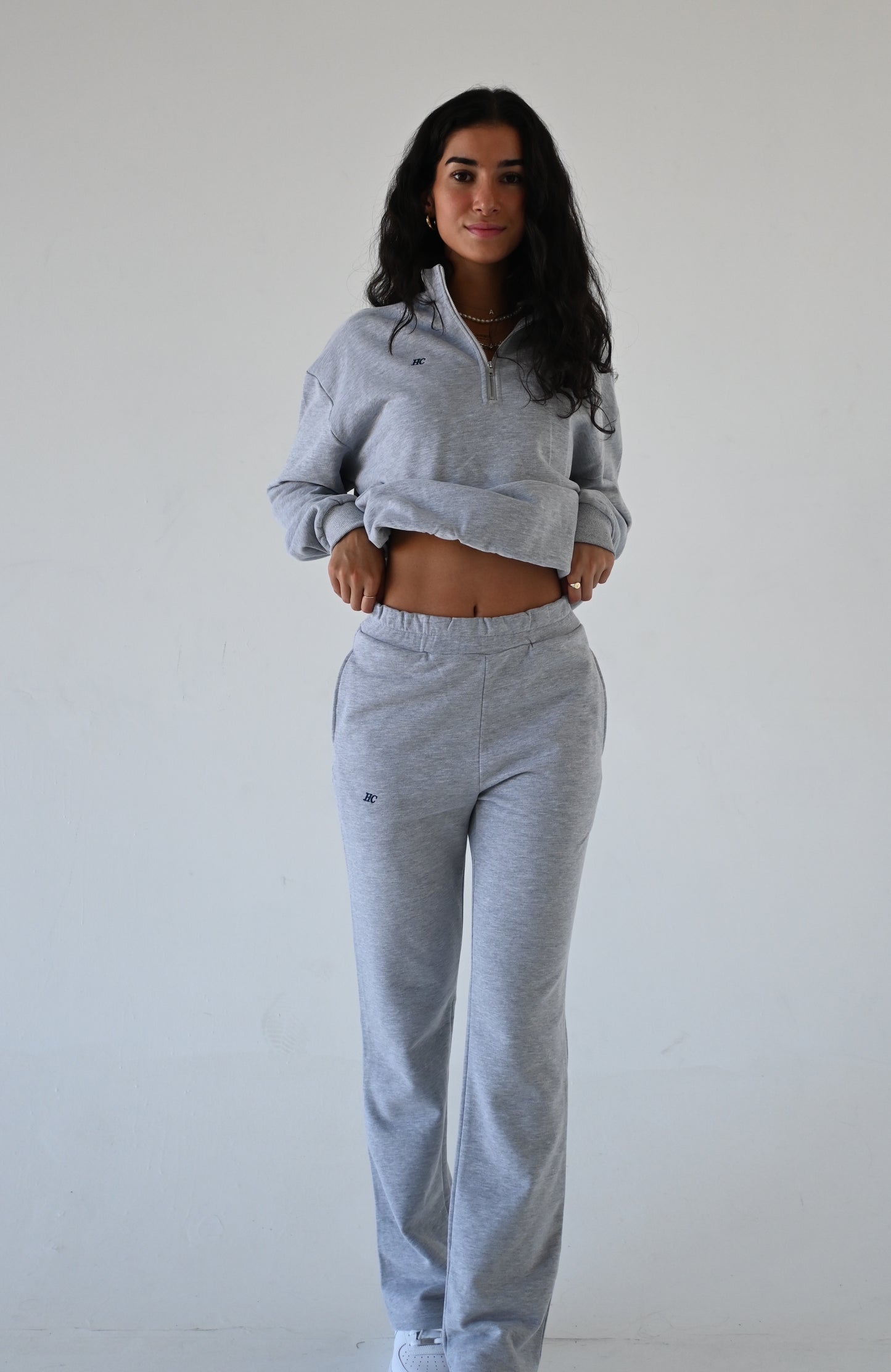 HC Classic Quarter Zip - Heather Gray