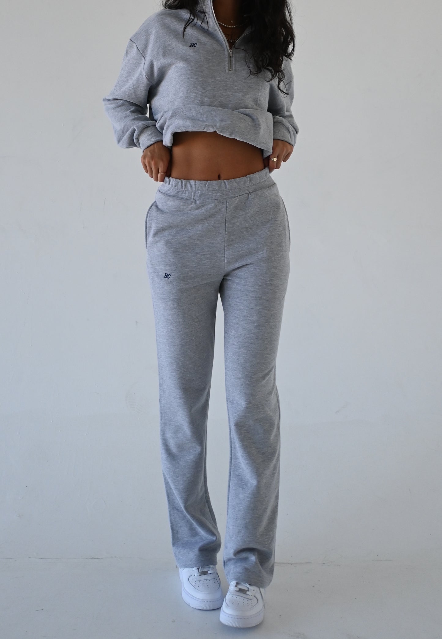 HC Classic Quarter Zip - Heather Gray