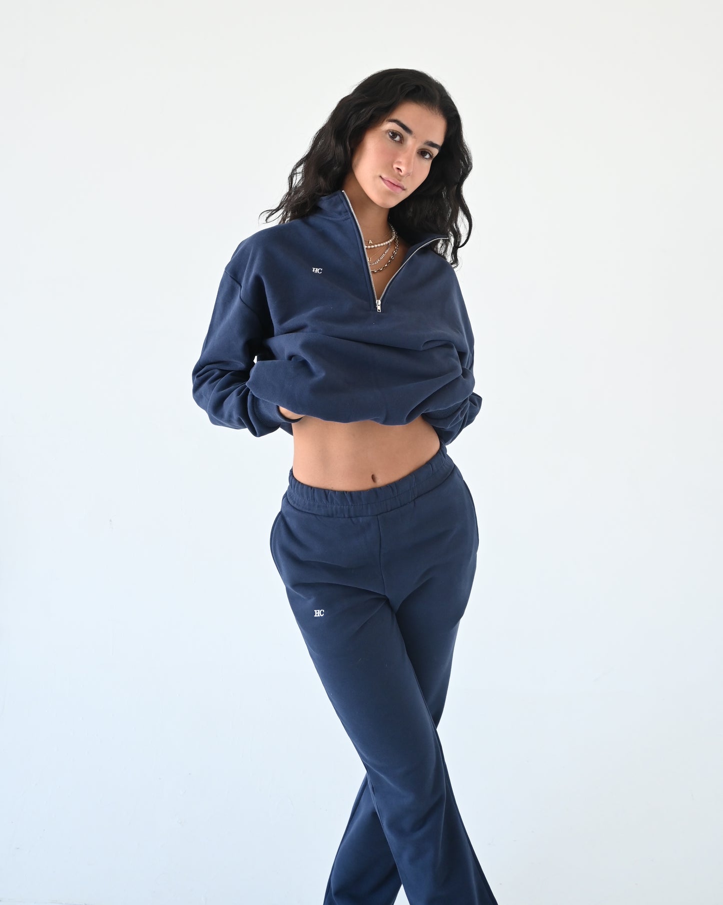 HC Classic Quarter Zip - Navy Blue