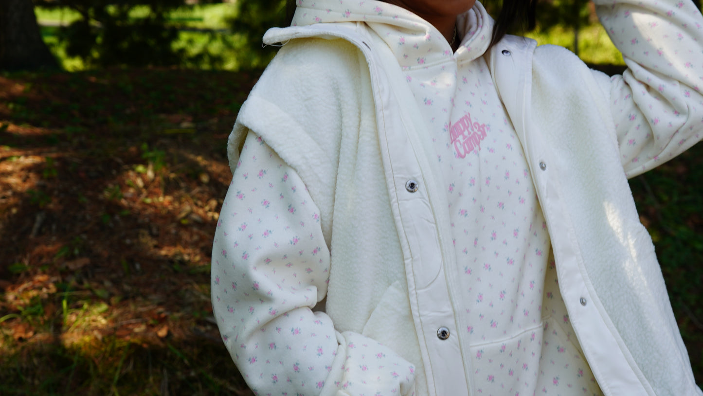 Vintage Flower Hoodie