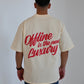 Offline is the new Luxury T-Shirt - Oat