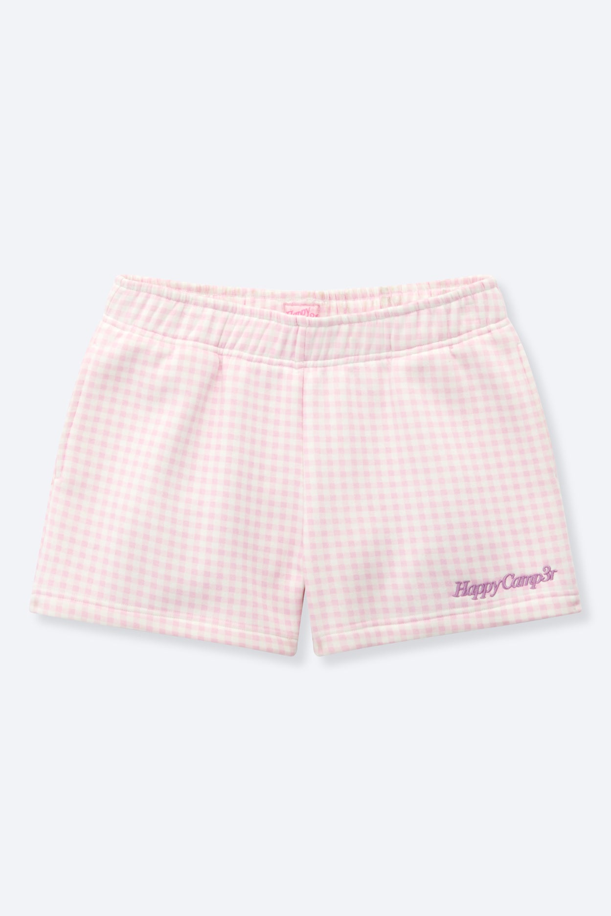 LAVENDER GINGHAM SIENNA SHORTS