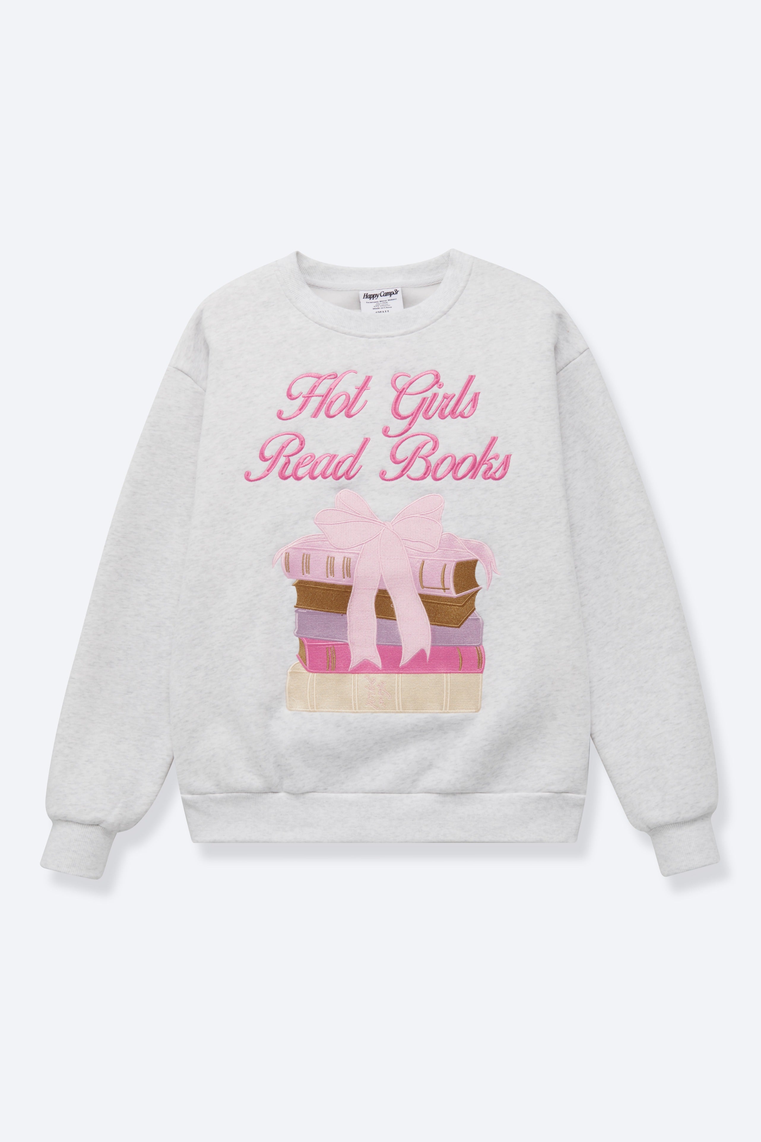 Hot Girls Read Books Crewneck