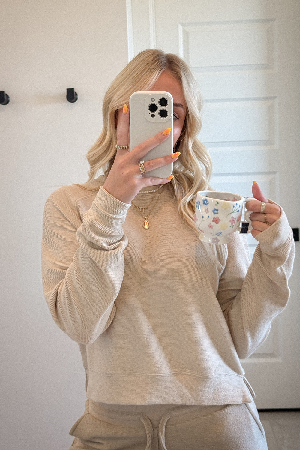 OATMEAL CLOUD LOUNGE PANTS