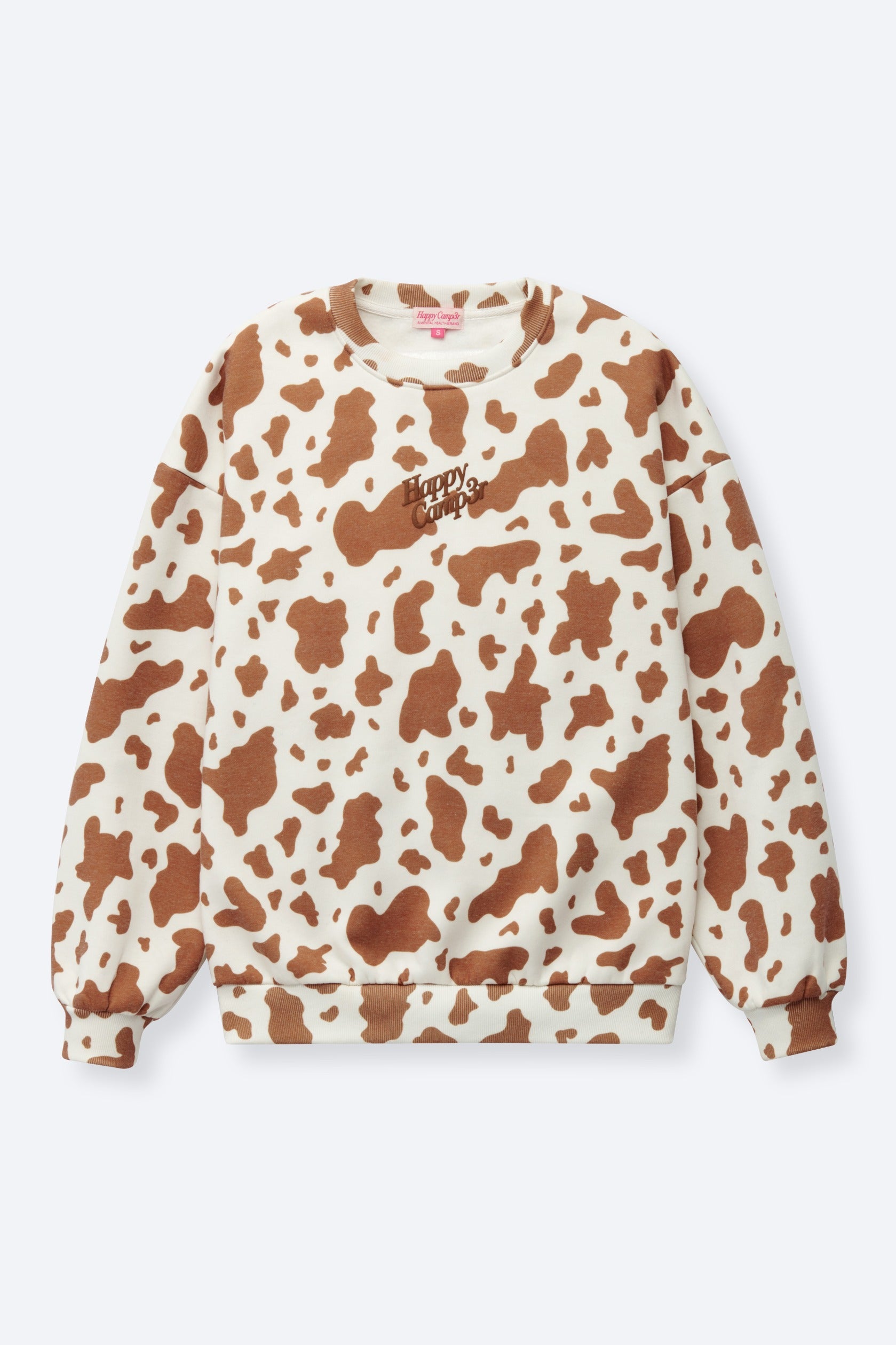 EARTHY COW CREWNECK SWEATSHIRT