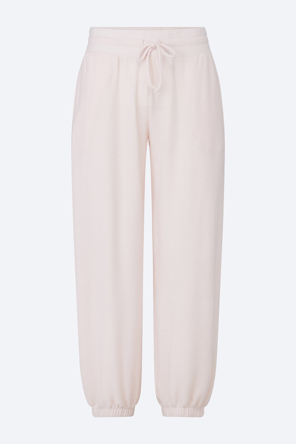 SOFT PINK LILY LOUNGE JOGGERS