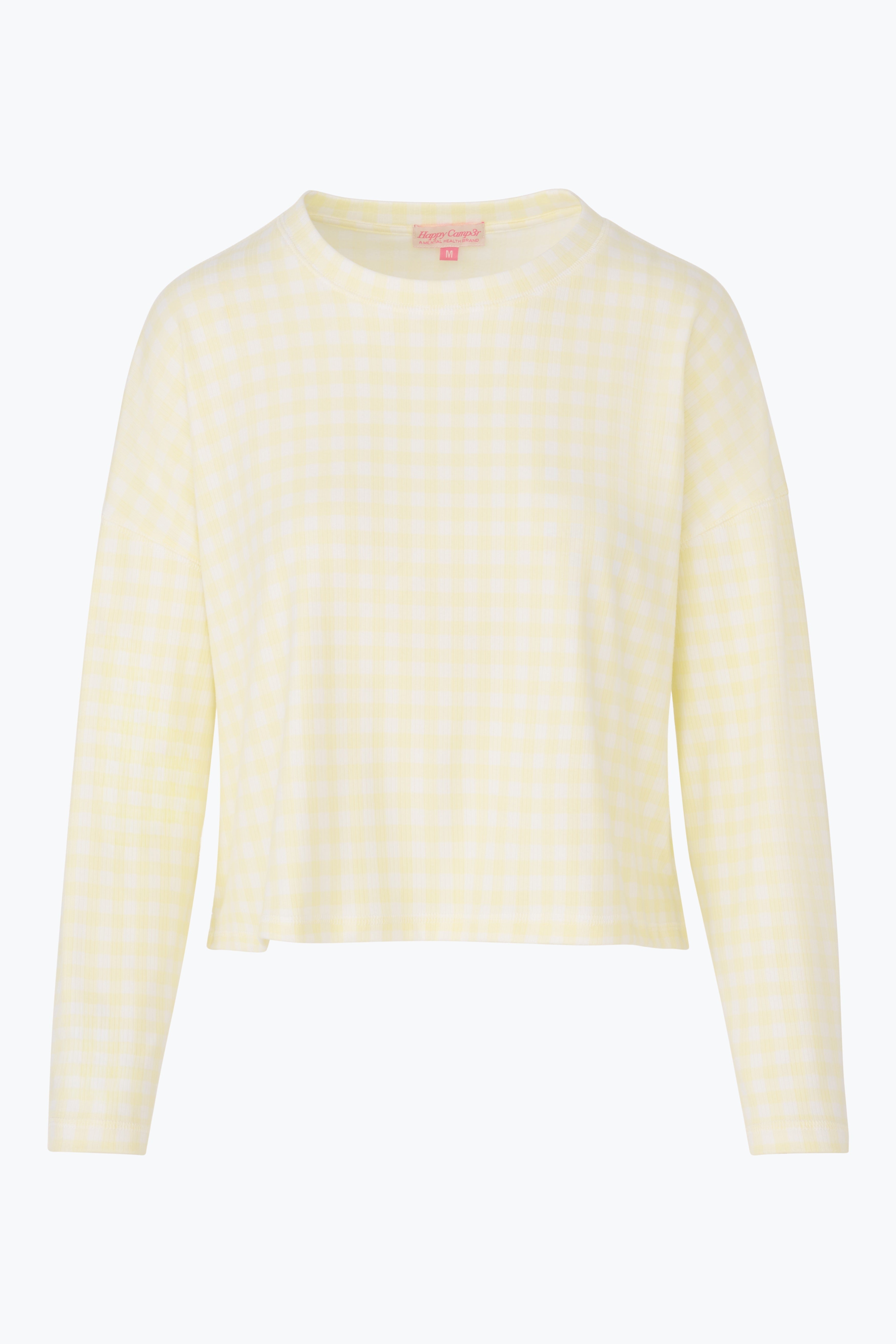 BUTTERCREAM GINGHAM HAZEL TOP