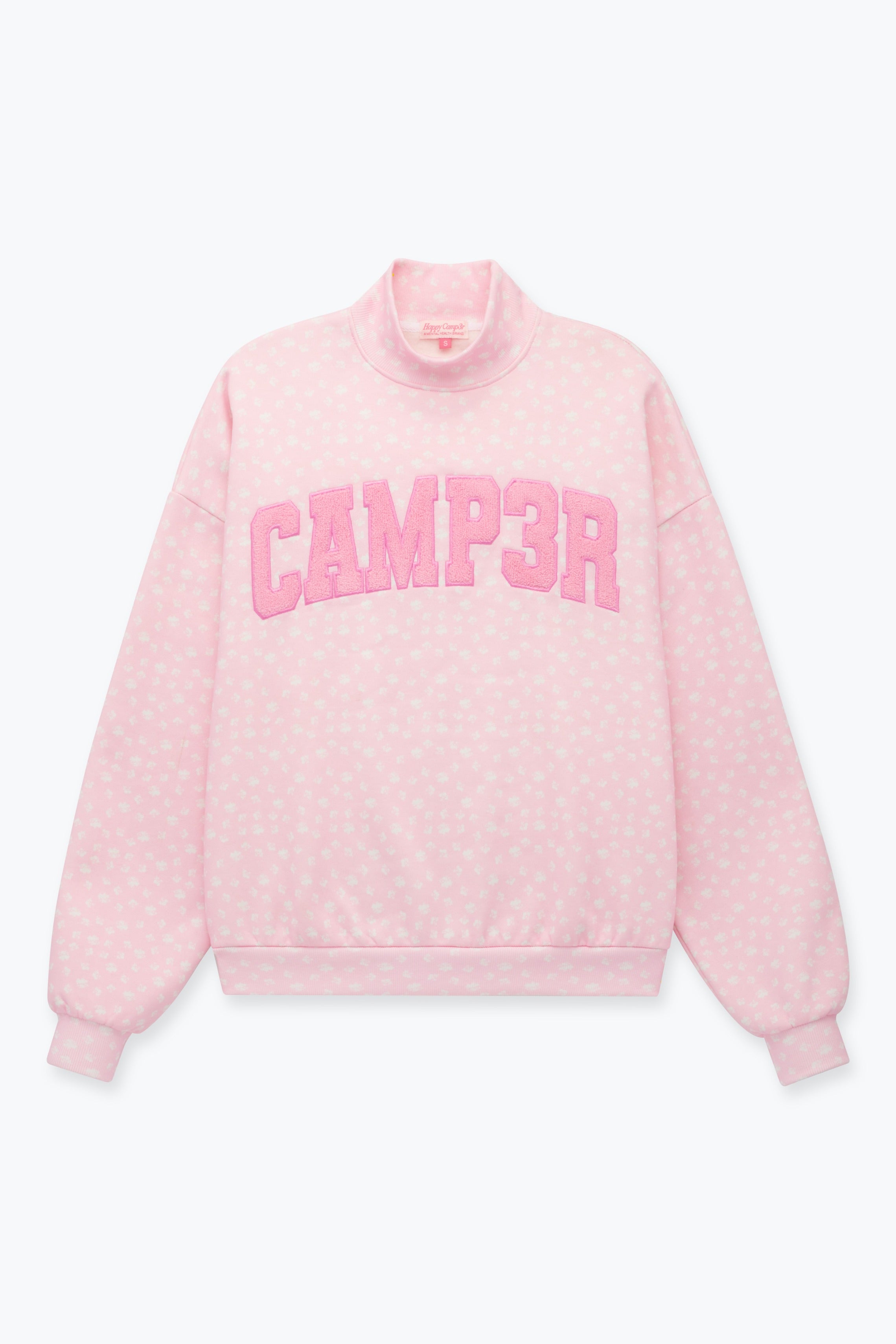 DITSY DAISY MOCKNECK SWEATSHIRT