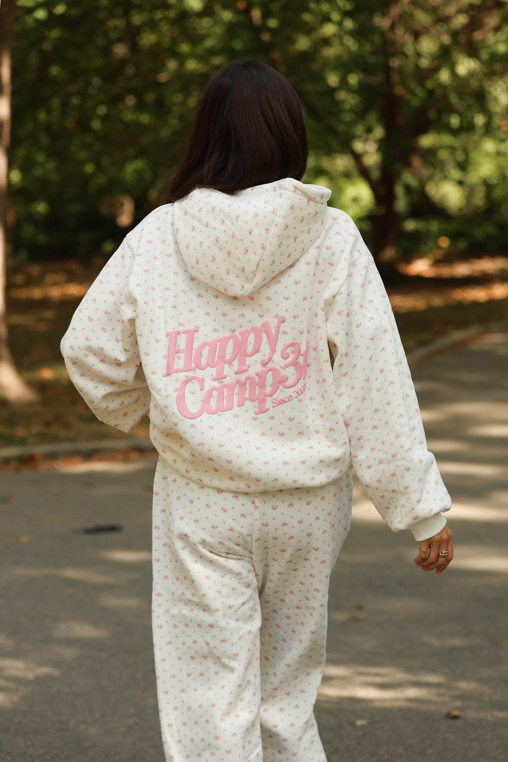 Garden Confetti Puff Core Hoodie