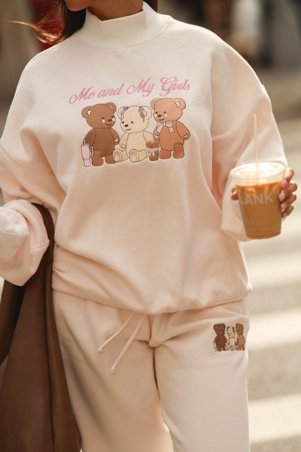 ME AND MY GIRLS MOCKNECK SWEATSHIRT