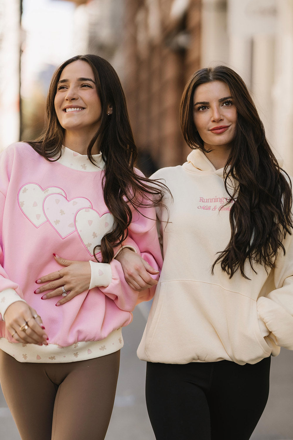 HEART TO HEART MOCKNECK SWEATSHIRT