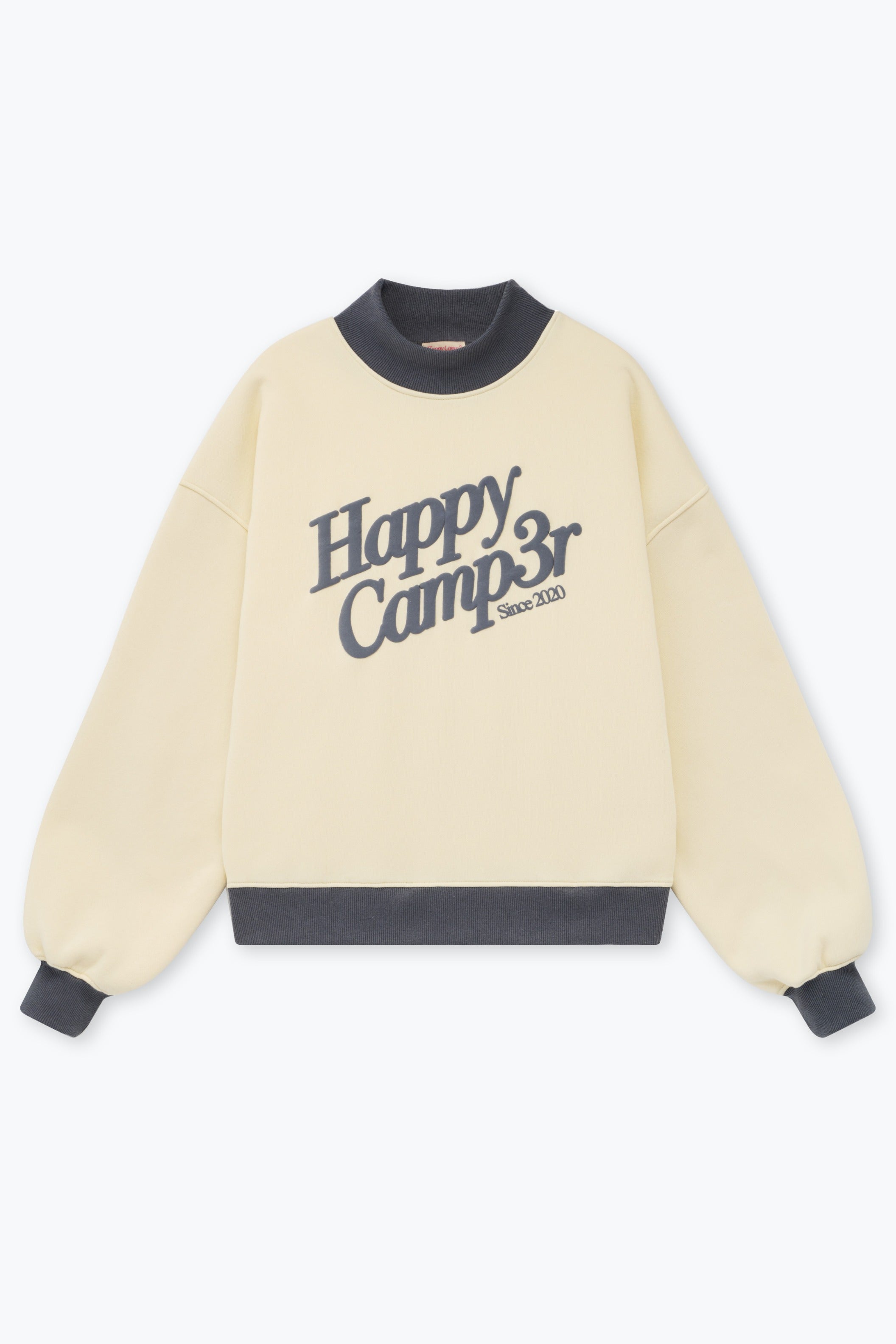 Puff Series Mockneck - Cream