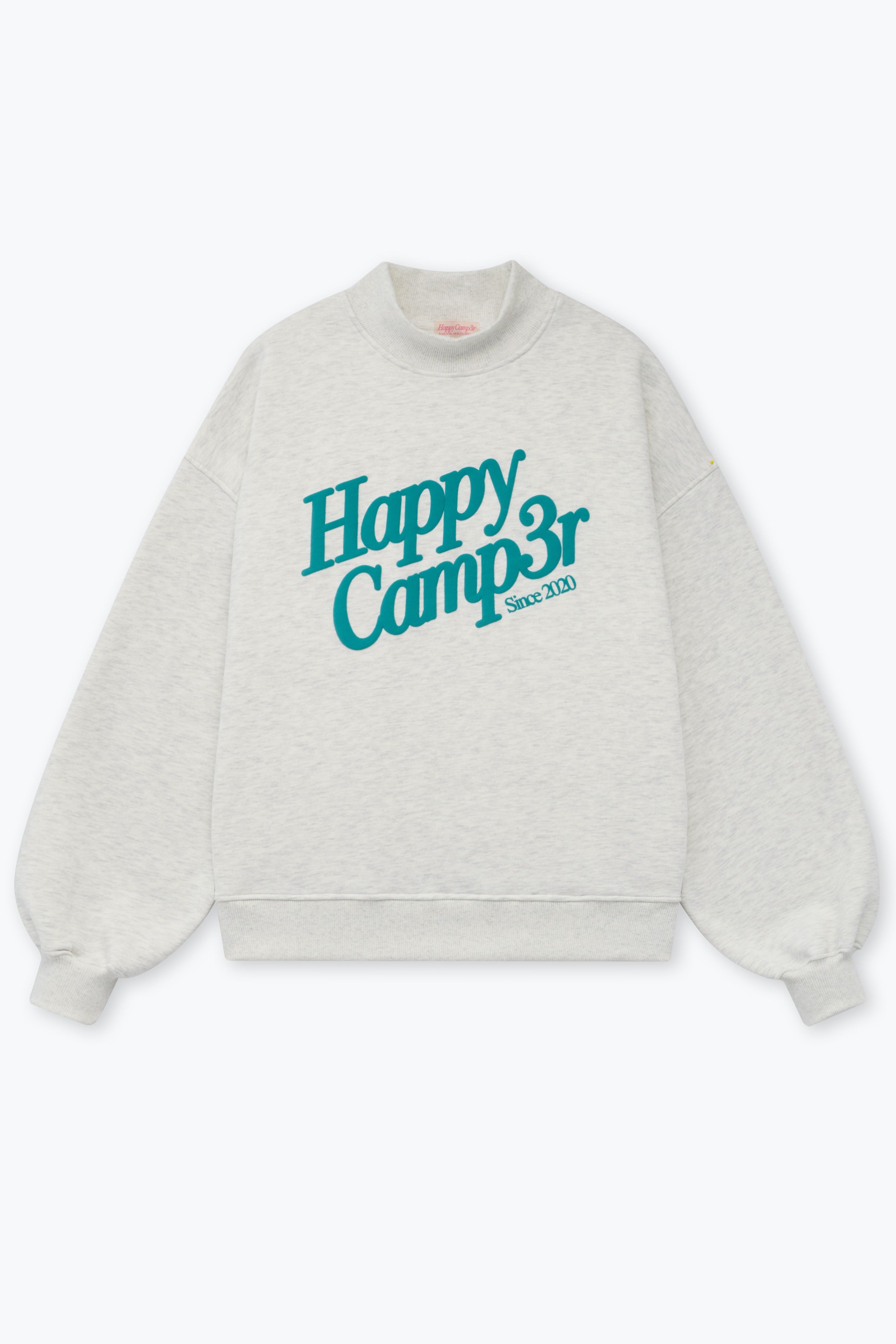 Puff Series Mockneck - Heather Gray