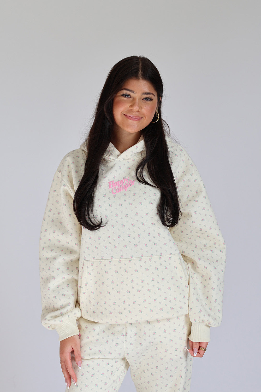 Vintage Flower Hoodie