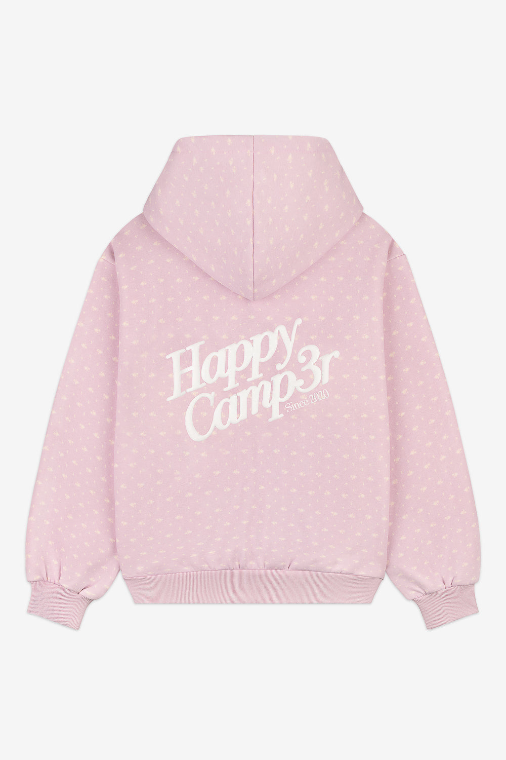 Lavender Bloom Zip Up Hoodie