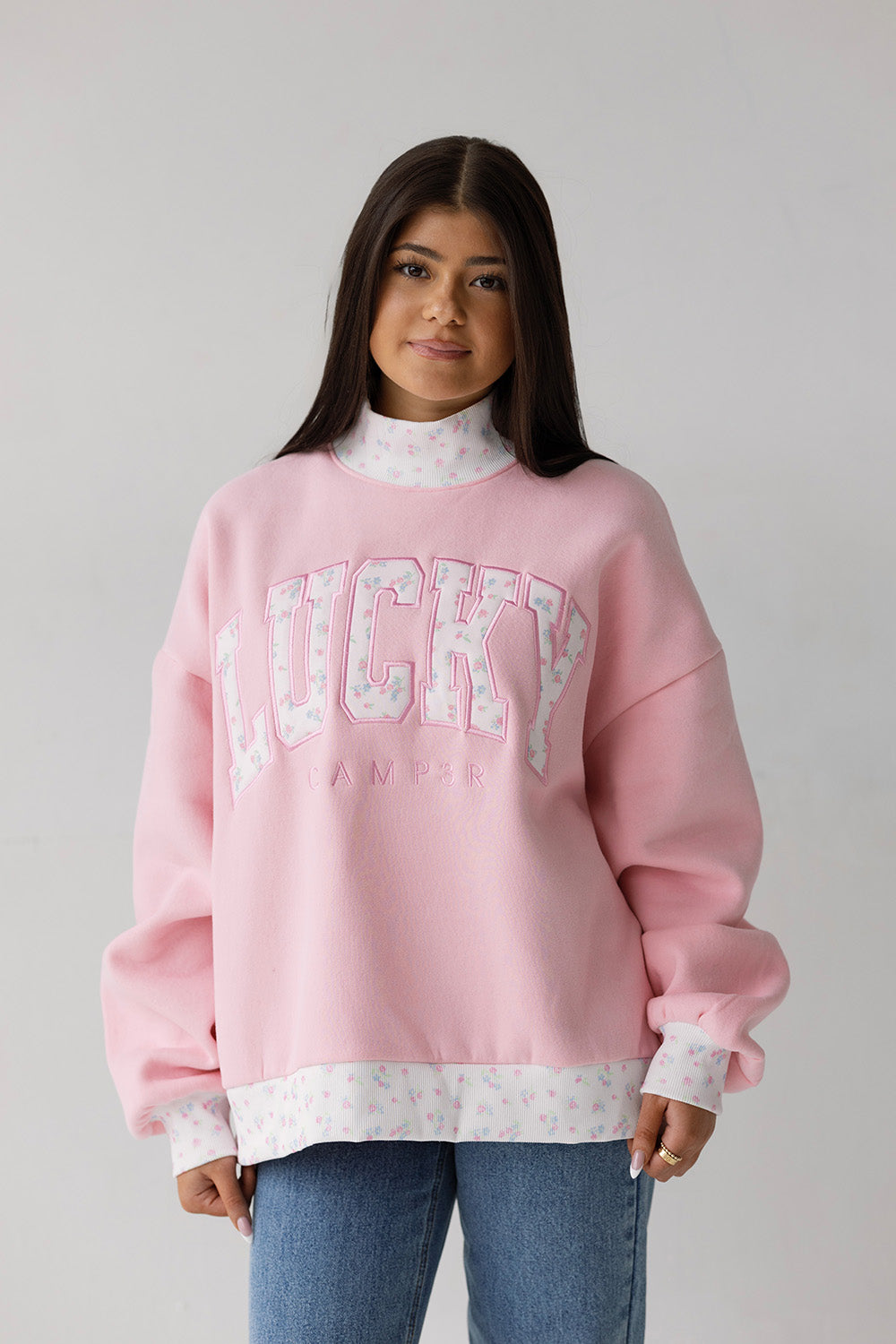 Lucky Daydream Mockneck Sweatshirt