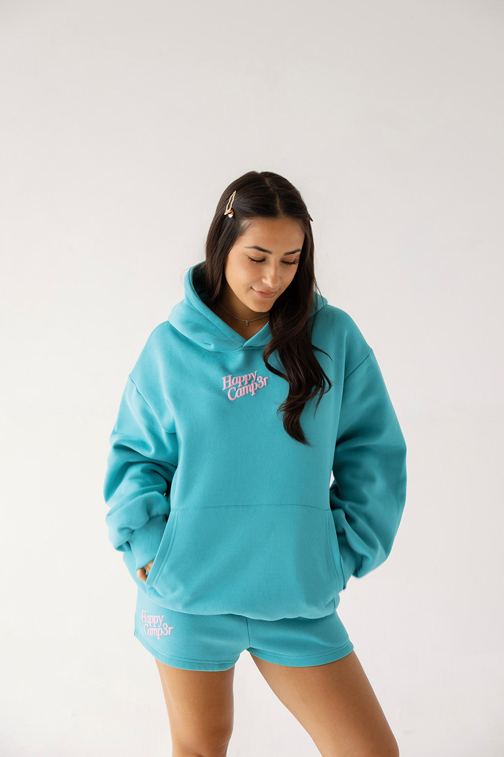 Puff Series Candy Teal Shorts