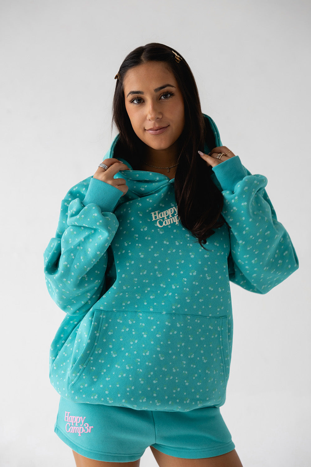 Teal Whisper Hoodie
