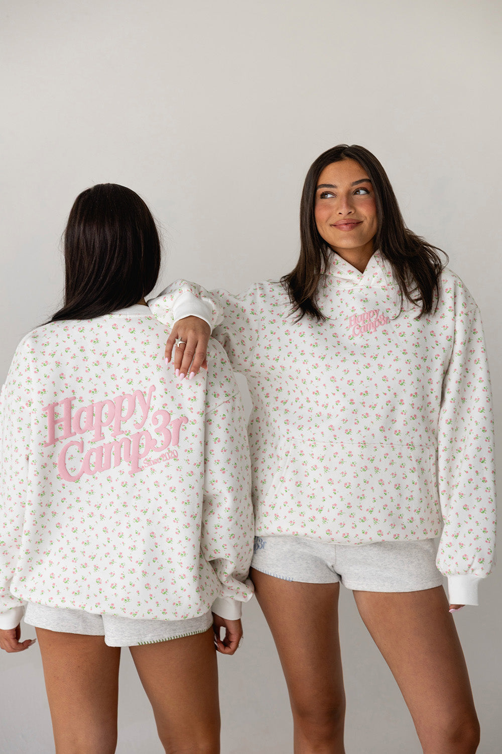 Tea Rose Garden Crewneck Sweatshirt