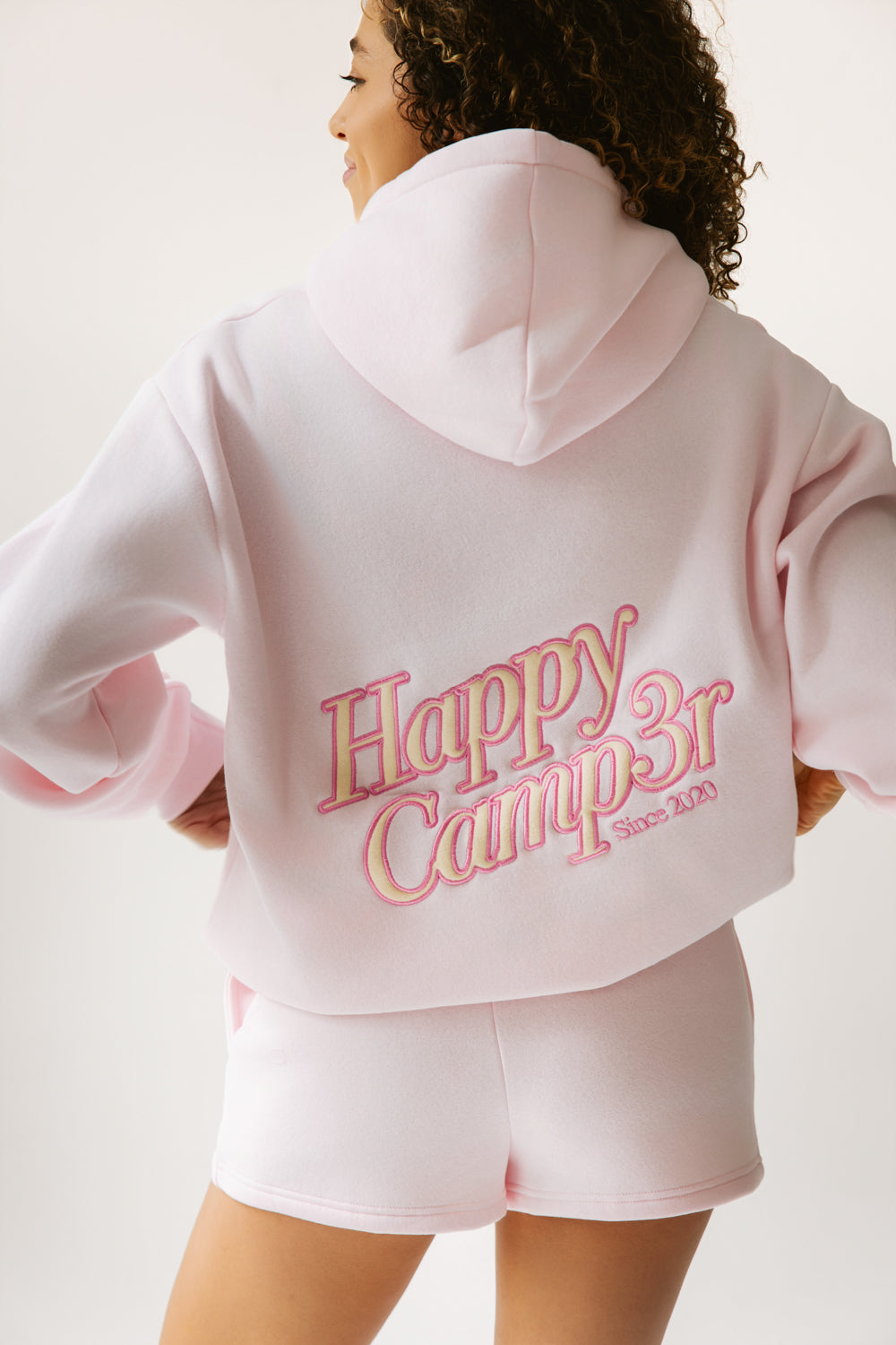 Pink Applique Hoodie