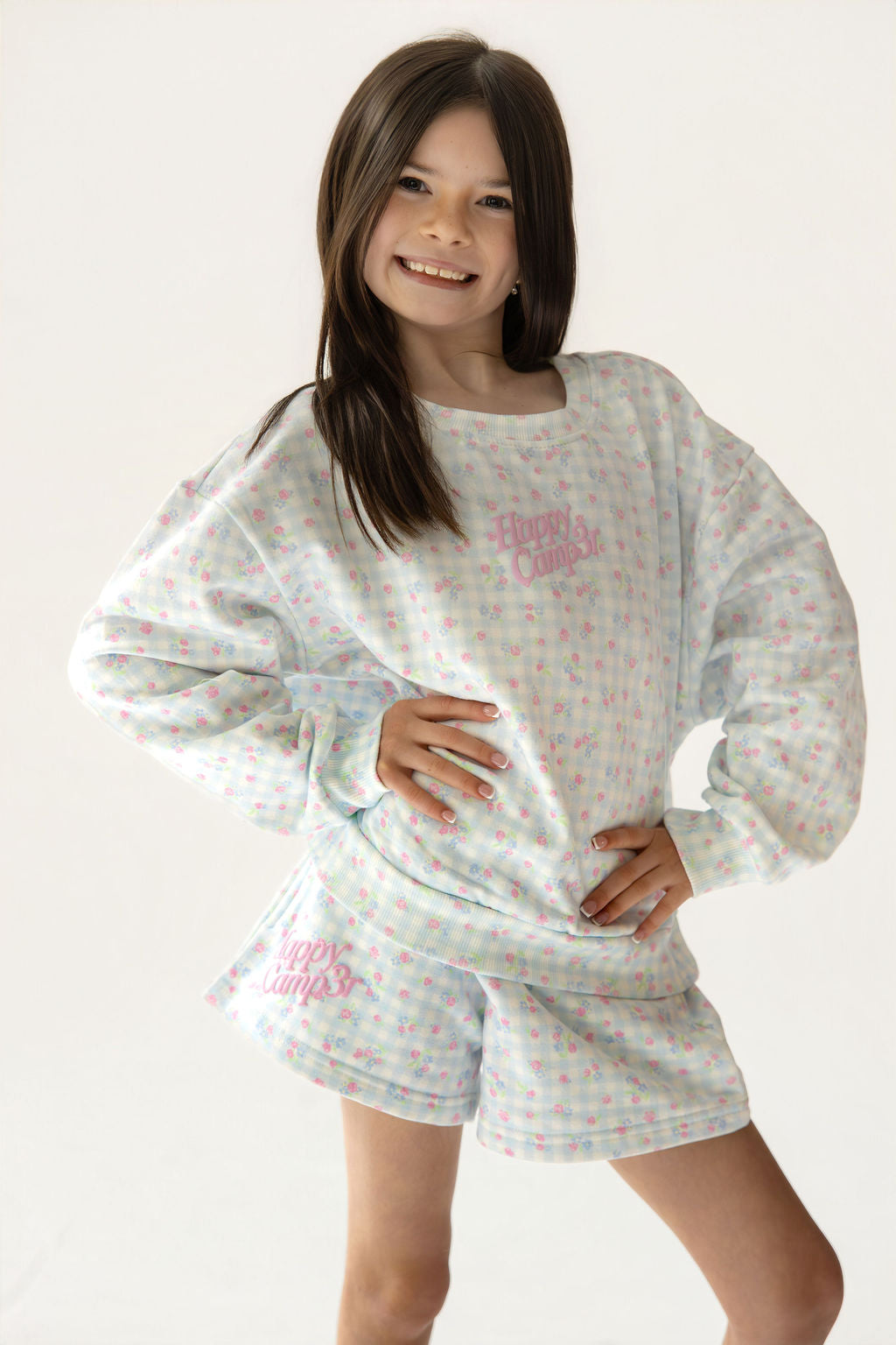 Bluebell Picnic Youth Crewneck