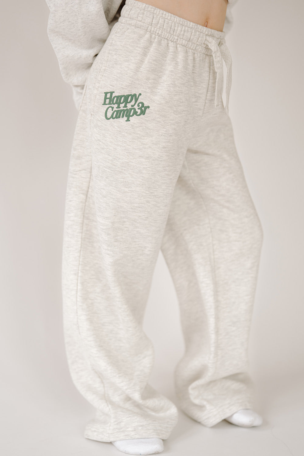 Puff Series Youth Sweatpants - Heather Gray