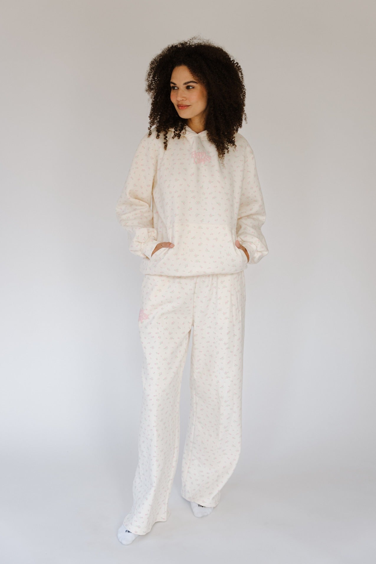 Peony Sprinkle Hoodie