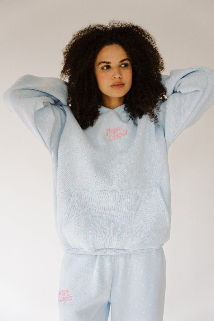 Tide Dot Applique Hoodie