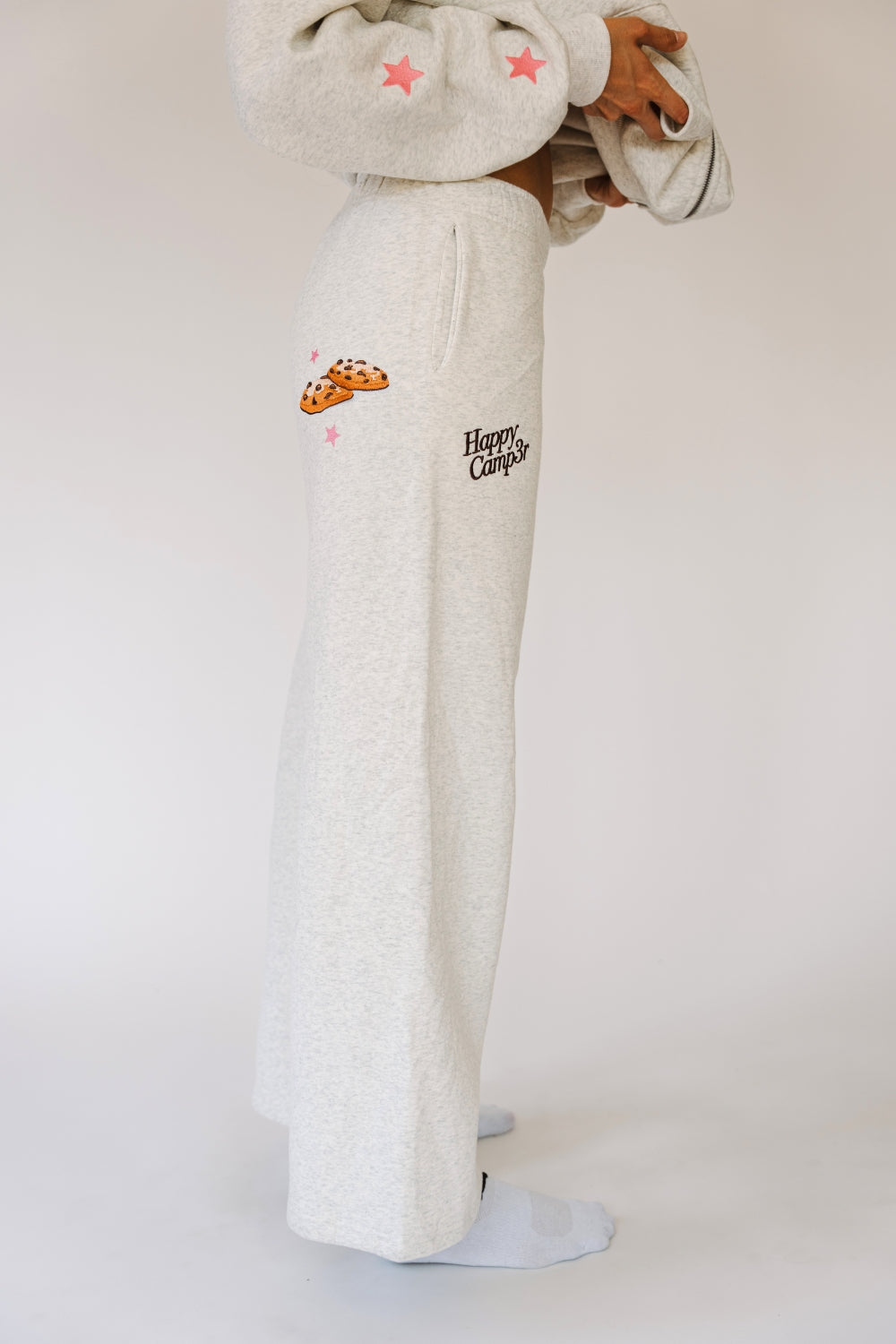 Chocolate Chip Cookies Wide Leg Sweatpants