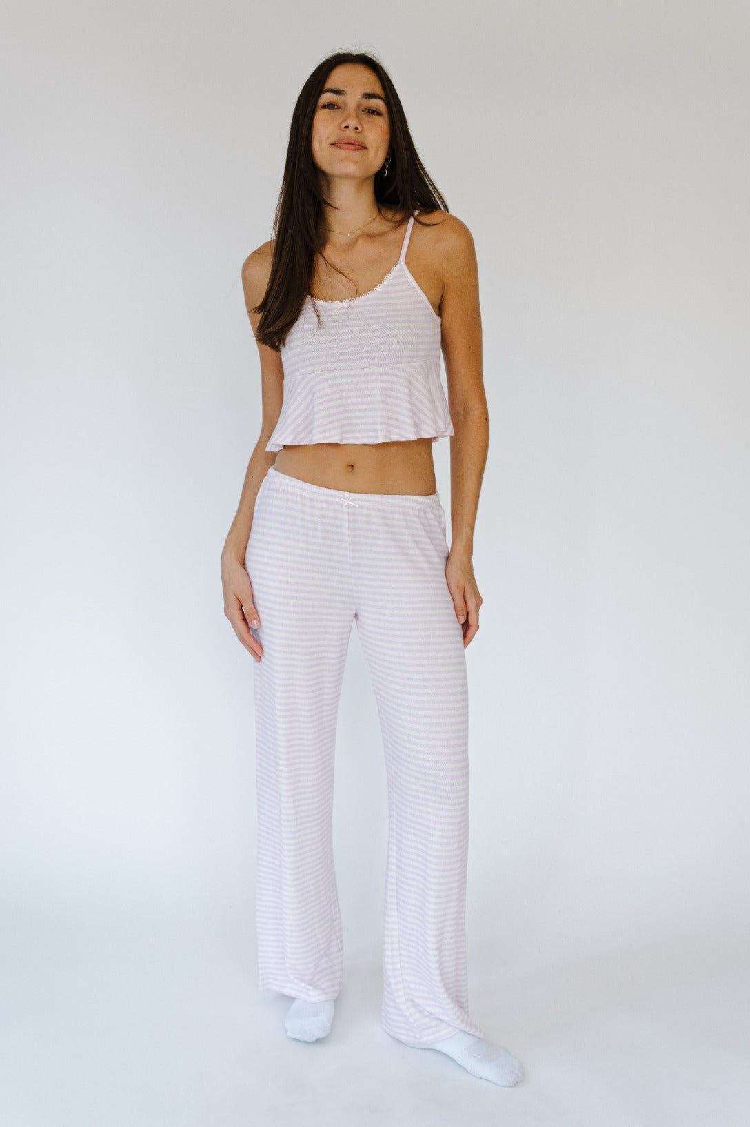 Lilac Stripe Liz Bottoms