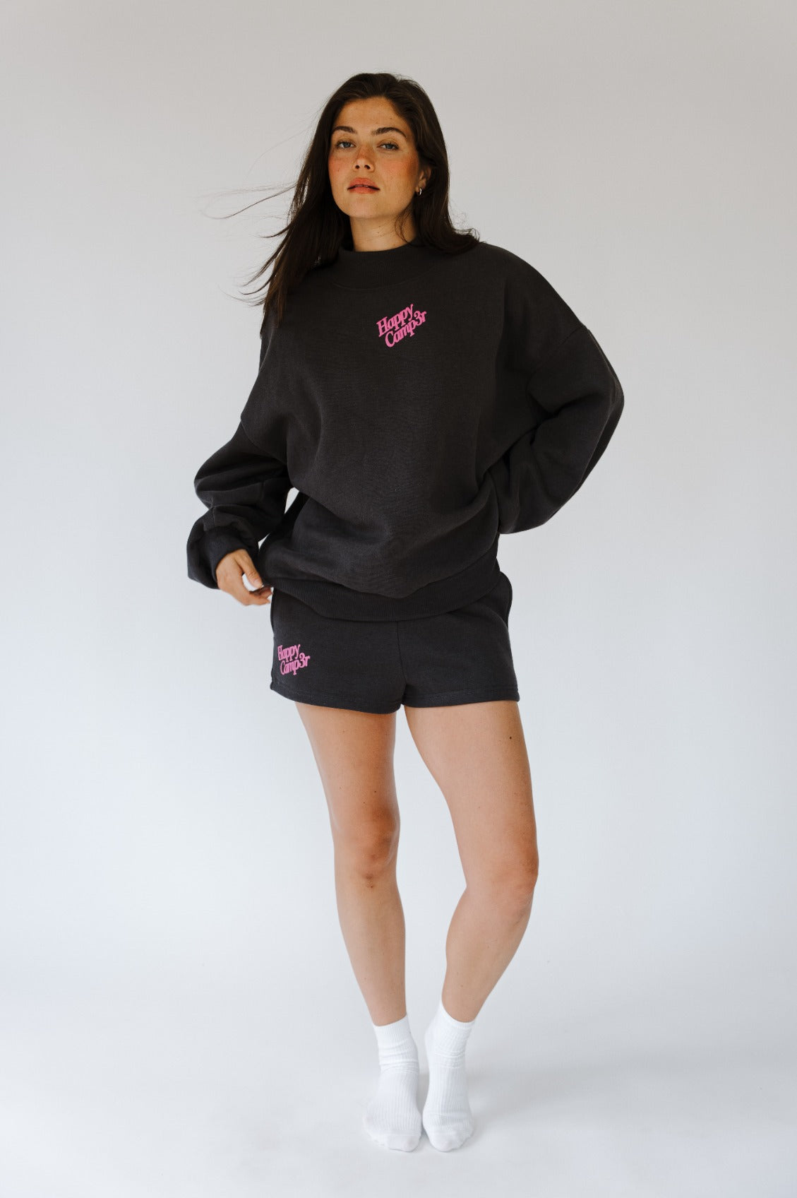 Puff Series Mockneck - Slate Gray