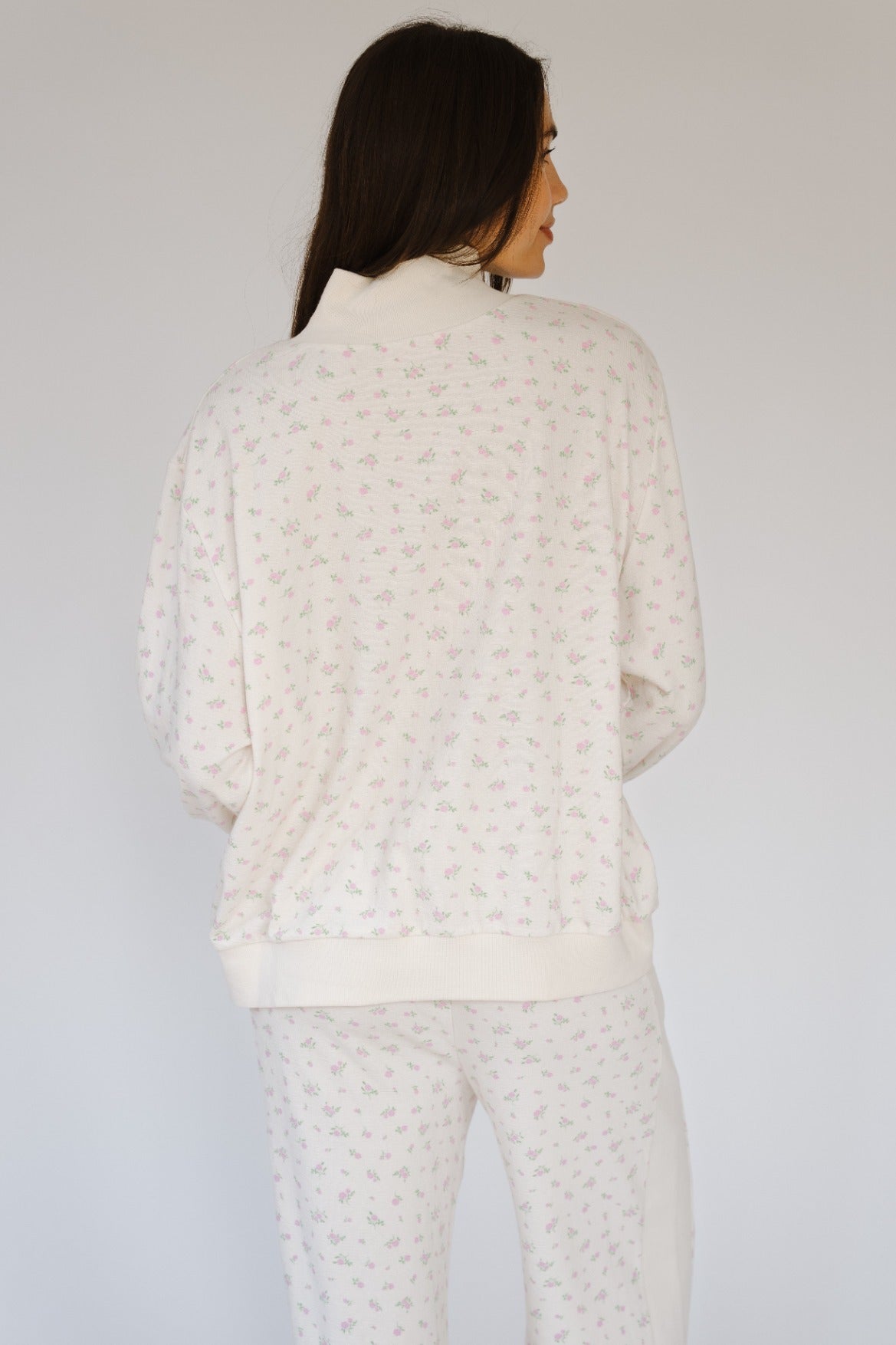 Peony Sprinkle Lexi Mockneck