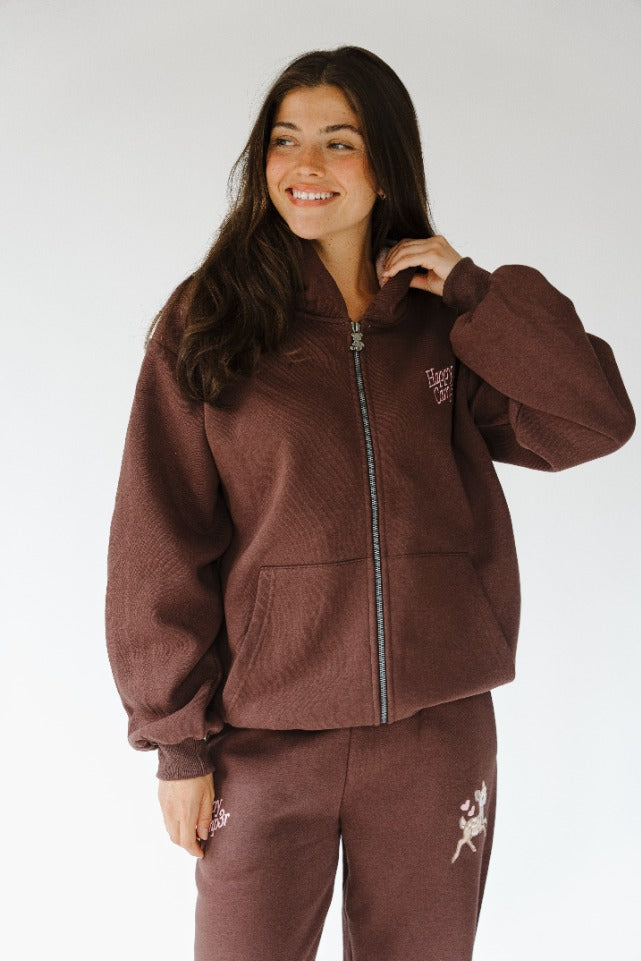 Fawn Love Zip Up Hoodie