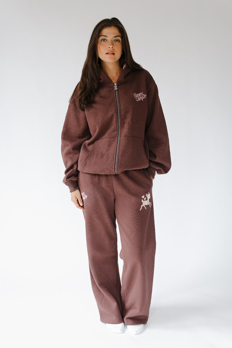 Fawn Love Zip Up Hoodie