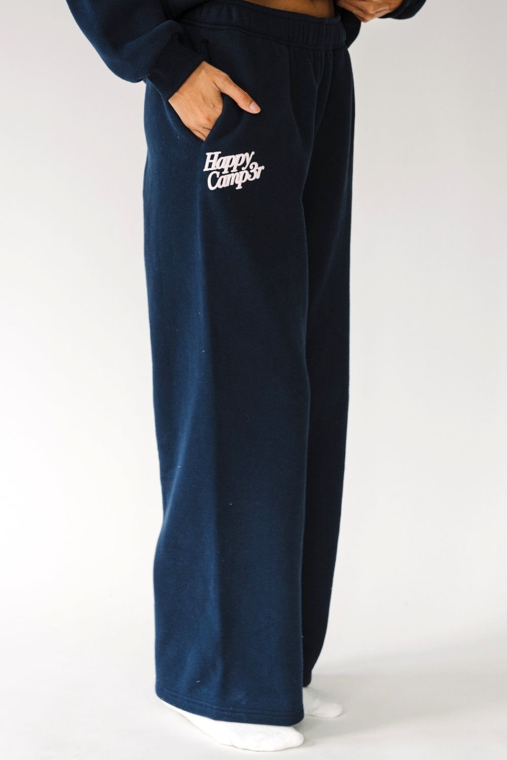 Navy Puff Series Sweatpants