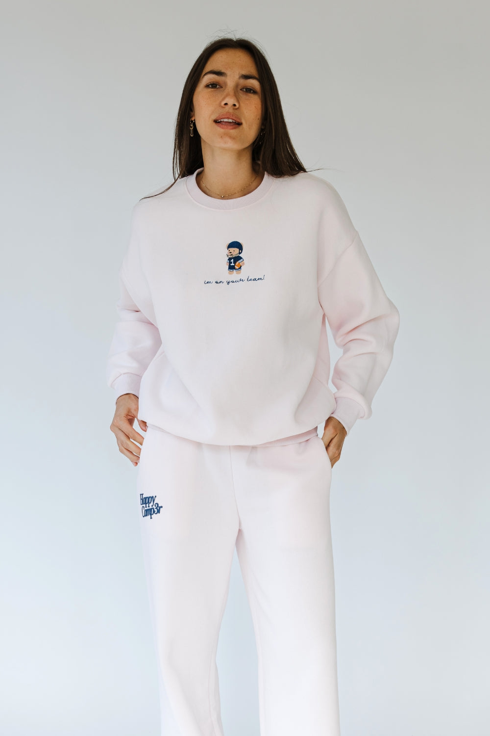 Go HC Pink Crewneck