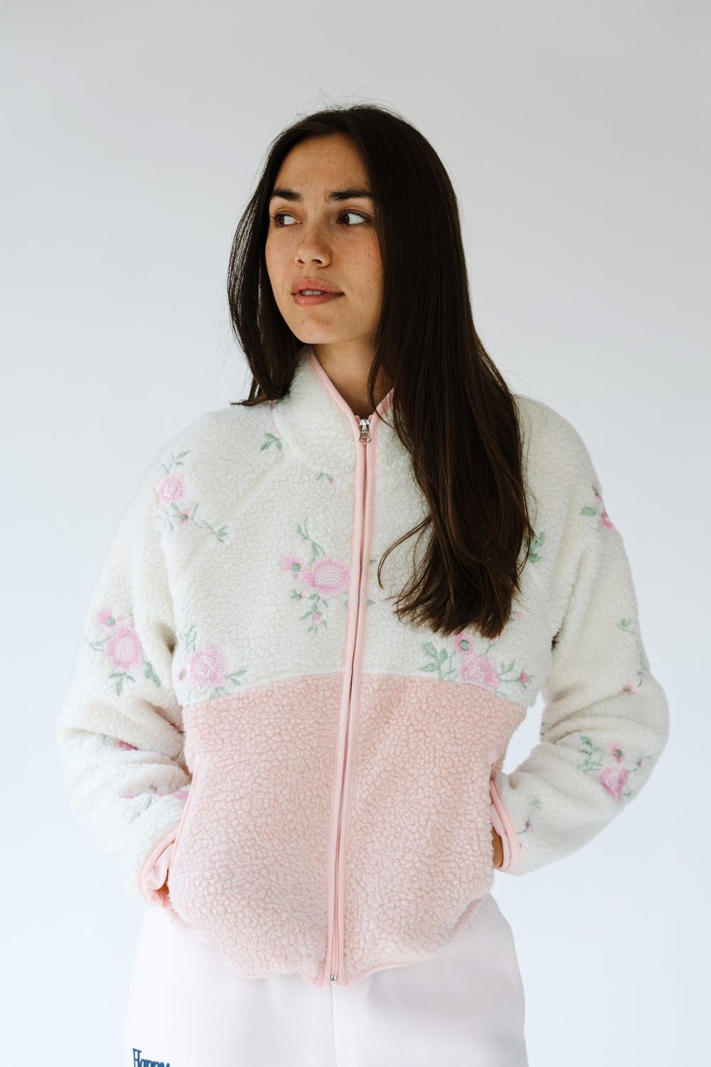 Buttercream Blush Macie Sherpa