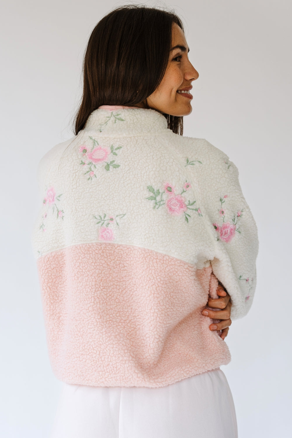 Buttercream Blush Macie Sherpa