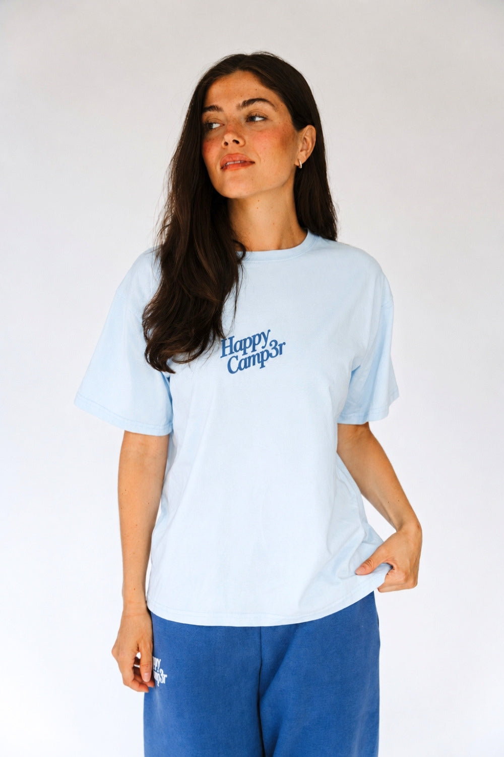 Puff Series Tee Light Blue