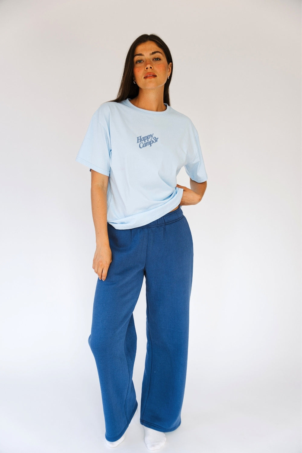 Puff Series Tee Light Blue