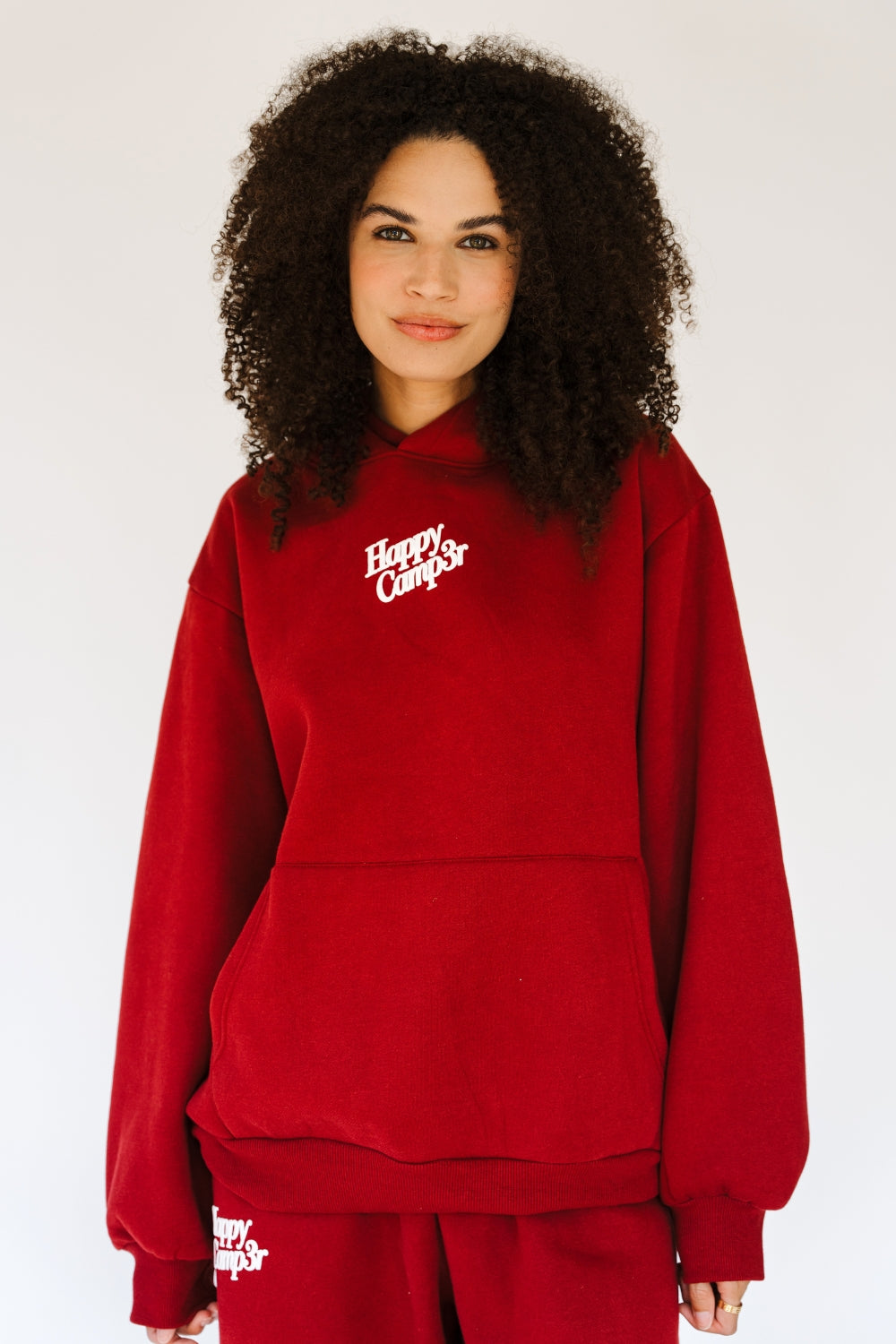 Puff Series Hoodie - Burgundy