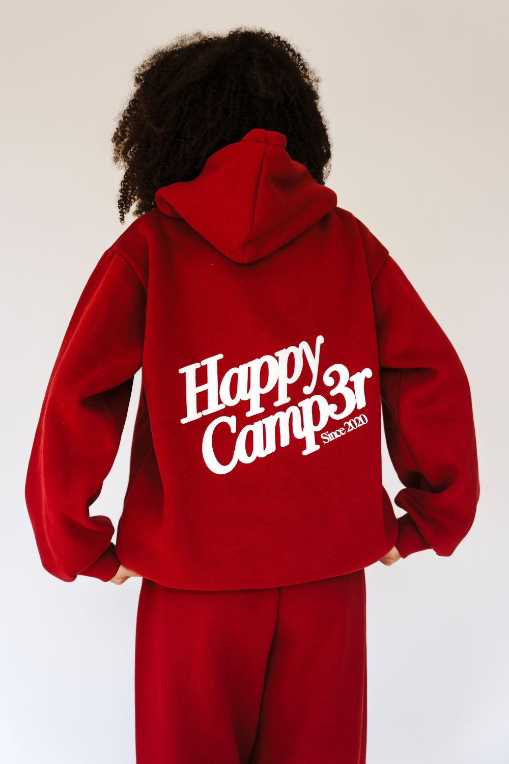 Puff Series Hoodie - Burgundy