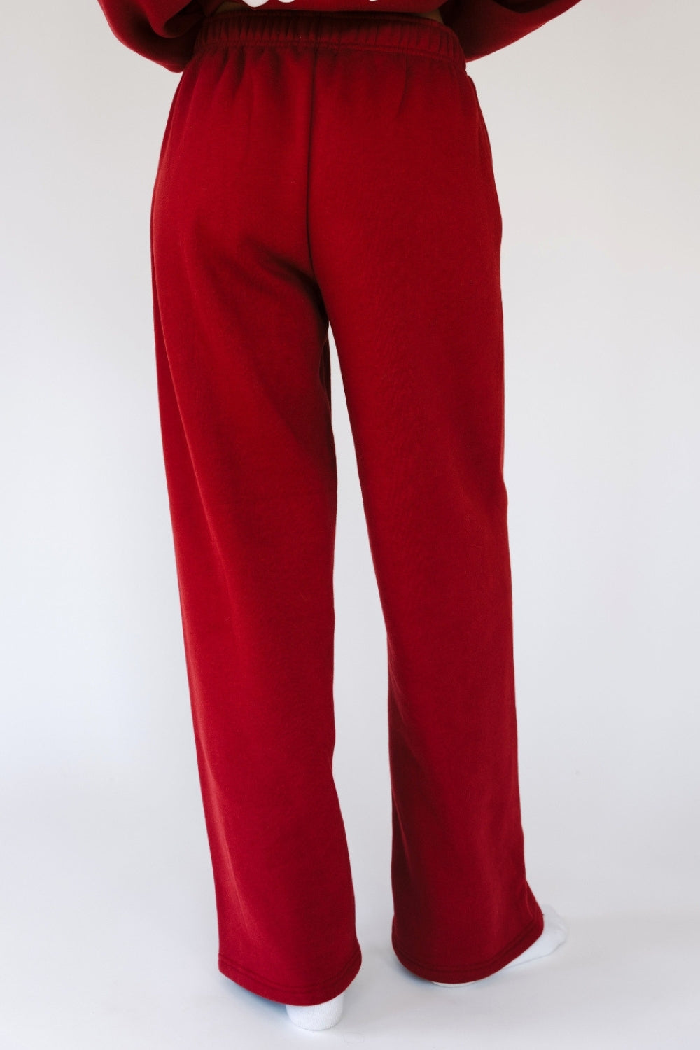 Puff Series Sweatpants - Burgundy
