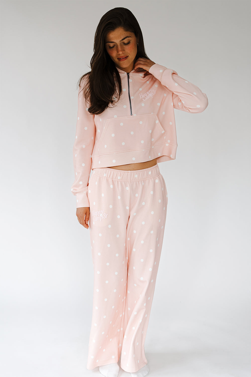 Pink Sprinkle Scuba Sweatpants