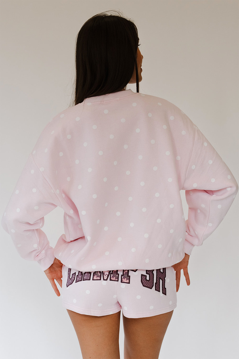 Pink Sprinkle Camp3R Crewneck