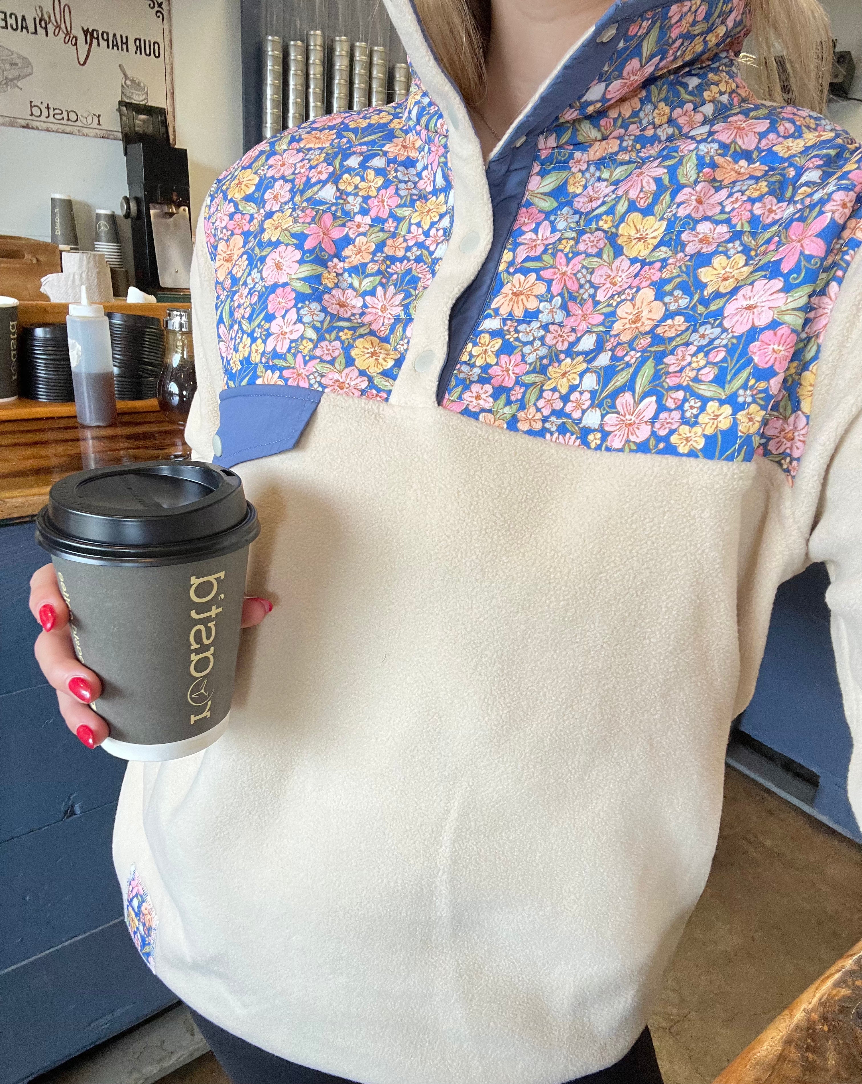 Vintage Gardenia Henley